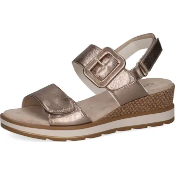 Dámské sandále Dámské sandálky 9-28753-42-341 Caprice béžové Barva: taupe metallic, Velikost: 38