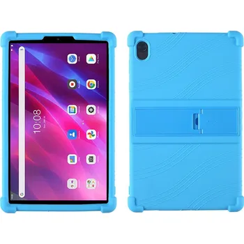 Pouzdro na tablet Silikonový Kryt Lenovo Tab K10 - Barevné Modrá: Světle Modrá