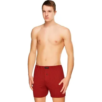 Trenýrky Pánské trenky klasik 04/5-31/755 FABIO červená tmavá 4XL