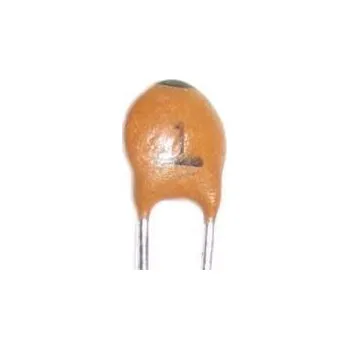 Kondenzátor 1pF/50V SUNTAN, RM=2,54, keramický kondenzátor