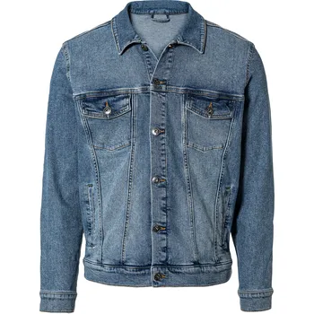 Pánská větrovka LIVERGY® Pánská džínová bunda (S (44/46), tmavě modrá)