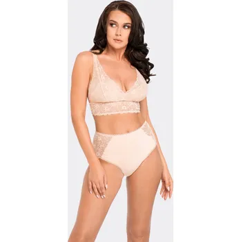 Dámské plavky Krajkové kalhotky BBL Beige - Babell, S i556_62892_92_33