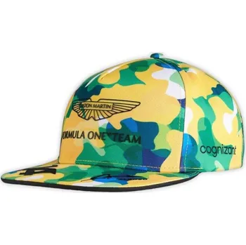Kšiltovka Aston Martin F1 Alonso kšiltovka GP BRAZIL