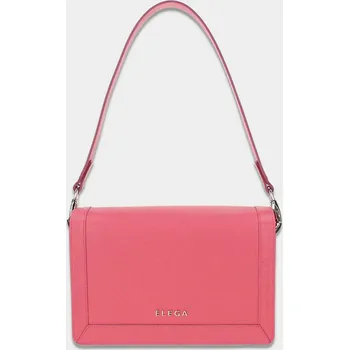 Kabelka Klopnová kabelka Structure růžová/stříbro