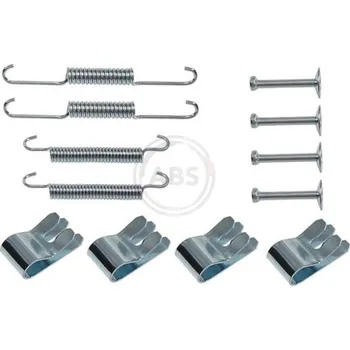 Brzdová čelist Sada příslušenství, parkovací brzdové čelisti A.B.S. 0013Q