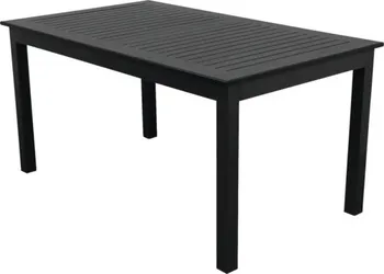 Zahradní stůl Doppler Expert hliníkový stůl 150 x 90 x 75 cm černý