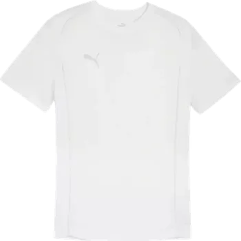 Pánské oblečení Pánské tričko Puma teamFINAL Casuals bílé