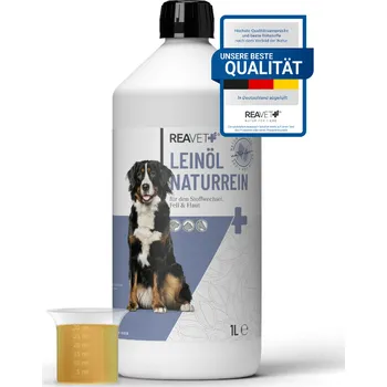 REAVET Přírodní lněný olej (1 l - 5 l) Objem: 1 litr