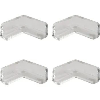 Dětský bezpečnostní prvek Vergionic Silikonové rohové chrániče 4 ks průhledné