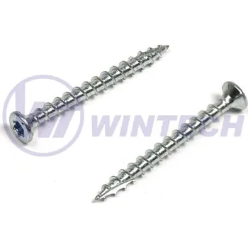 Spojovací materiál Vrut WINTECH® kování MKE-D 4,0x45 ZB 6d Balení: 400 ks AAIBK04045B4K