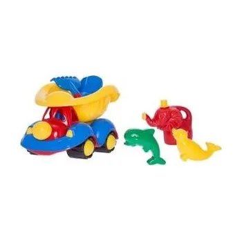 Dětské hřiště Samochód Pajacyk z konewką i foremkami