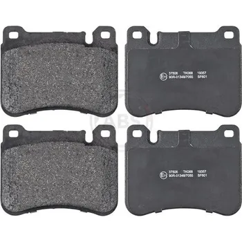 Brzdová destička Sada brzdových destiček, kotoučová brzda A.B.S. 37506