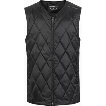 Pánská softshellová bunda PORSCHE DESIGN Packlite vest Vesta odlehčená prošívaná černá (Stylová vesta s vysoce kvalitní výplní z vláken bez prachového peří.)