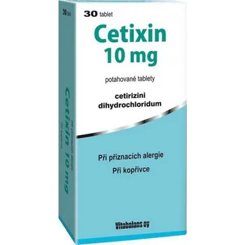 Lék CETIXIN 10 mg 30 potahovaných tablet