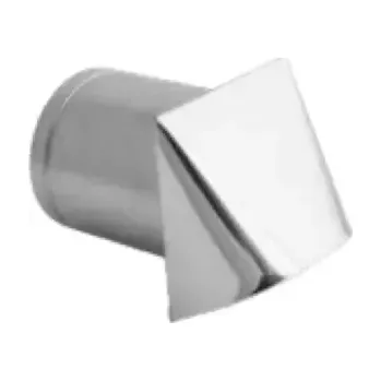 Mřížka pro přívod externího vzduchu na fasádu, nerez 100 mm