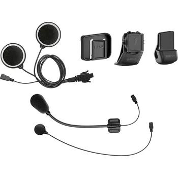 Motodoplněk držák na přilbu s příslušenstvím pro headset 10C/10C PRO/10C EVO, SENA