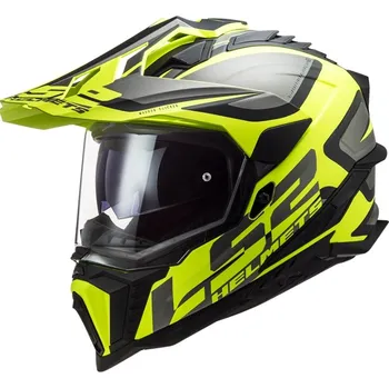 Auto-moto LS2 MX701 Explorer Alter černo-šedo-fluo žlutá