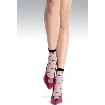 Pánské oblečení VZOROVANÉ PONOŽKY kůže UNI