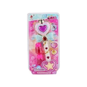 Hra na zahradu Magiczna różdżka do baniek światło i dźwięk