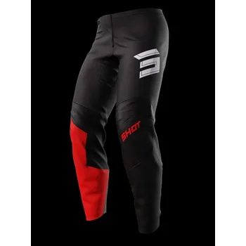 Moto oblečení Shot motokrosové kalhoty Draw Squad (červené)