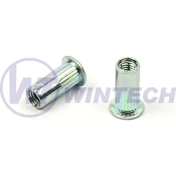 Šroub Nýtovací matice s plochou hlavou M6, 17,5 mm Balení: 250 ks FNAA006004B4K