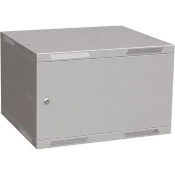 Rozvaděč 83000100 SENSA-L-6U-545-21-G Rozvaděč nástěnný skládaný SENSA LITE 6U 450mm, dveře plech, RAL 7035