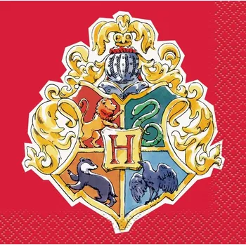 Party nádobí Harry Potter ubrousek 25 cm x 25 cm Unique 23561