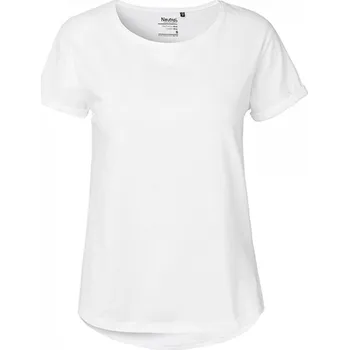 Neutral Dámské organické tričko s ohnutými rukávky a kulatým lemem Barva: Bílá, Velikost: XXL NE80012
