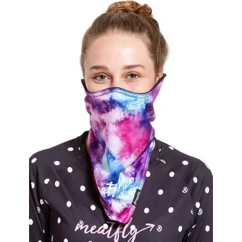 Nákrčník Maska Meatfly Frosty fialová/růžová One Size