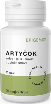 Přírodní produkt Epigemic Artyčok 400 mg 60 cps.