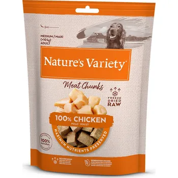 Krmivo pro psa 50g Nature's Variety lyofilizované kousky pro psy - kuřecí