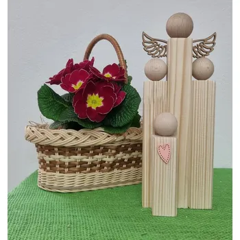 Dřevěný anděl - ochranitel rodiny