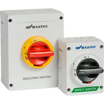 vypínač KATKO Spínač KEM380U otočný s krytem IP65 KEM 380 M3