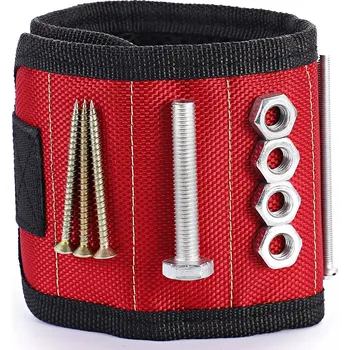 Náramek Magnetický náramok pre kutilov-Červená