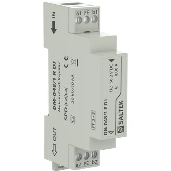 Přepěťová ochrana SALTEK Ochrana DM-048/1-R-DJ přepěťová 48V DC max.0,5A A06729