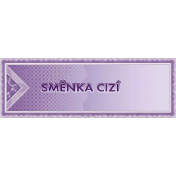 Tiskopis Optys 1113 Směnka cizí zaplaťte