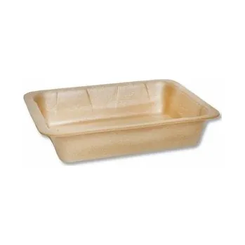 Jednorázové nádobí Jednodílná XPP zatavovací miska Green Deal, hnědá (200 ks)