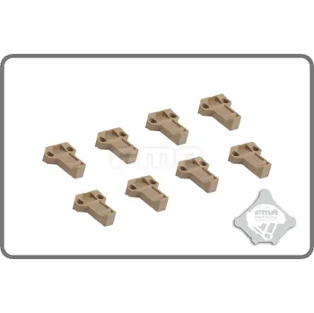 FMA Zvětšená táhla sumek (Pull Tab), 8kusů - Písková