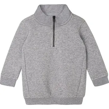 Babybugz Kojenecká mikina s 3/4 rukávem BZ66 Heather Grey Melange 6-12 months