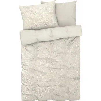 Povlečení KSTL Plyšové ložní povlečení, francouzské 200 x 220 cm, 70 x 90 cm (bílá)