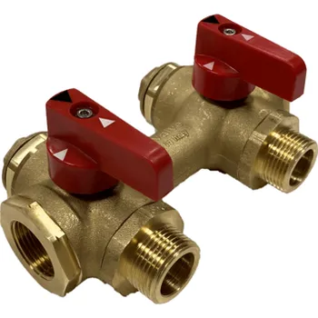 PINTOSSI Sestava s obtokovými ventily BRZ - 3/4"