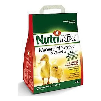Krmivo pro hospodářské zvíře Nutrimix pro drůbež výkrm a odchov plv 3kg
