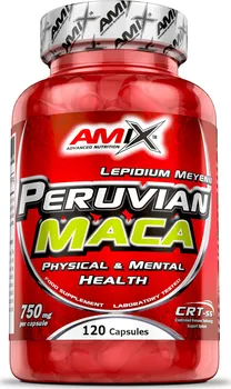 Přírodní produkt Amix Peruvian Maca 750 mg 120 cps.