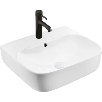 Umyvadlo Ksuro 107 umyvadlo 50x44.5 cm obdélníkový na pult bílá 21802000