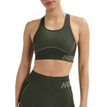 Souprava dámského spodního prádla Podprsenka Hummel hmlTE CHRISTEL SEAMLESS SPORTS TOP 213753-6208 Velikost XS