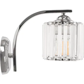 Nástěnné svítidlo Nástěnná lampa Bodil APP509-1W chrom/krystal