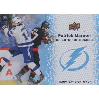 Sběratelská karetní hra insert karta PATRICK MAROON 23-24 UD Ser. 2 Director of Boards číslo DB-15