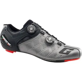 Pánské cyklistické tretry GAERNE tretry sil.Stilo Carbon PLUS anthracite - 43