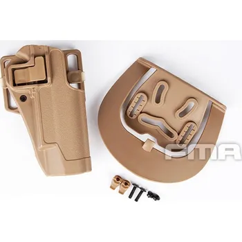 FMA Opaskové plastové pouzdro - holster pro M1911, pískové