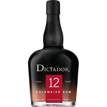 Rum Dictador Rum 12y 0,7 l (holá láhev)